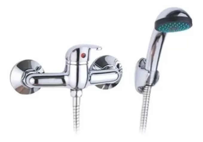 Monomando Ducha Llave Kit Completo-0