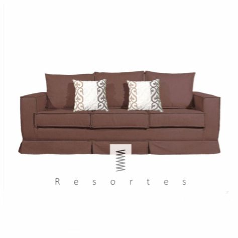 Sofa pompeya cafe con resortes -1