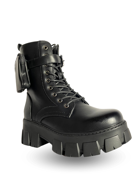 BOTIN NEGRO CASUAL BOLSILLO-0
