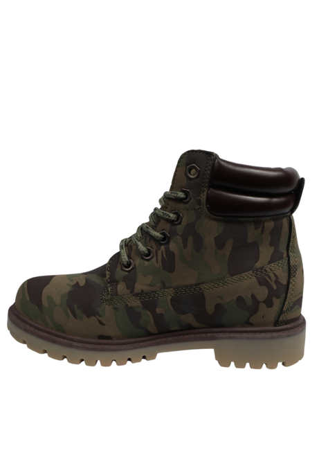 BOTINES CASUALES PARA MUJER CAMUFLAJE-2