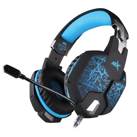 Audifonos Gamer Premiun con Microfono Azul-0