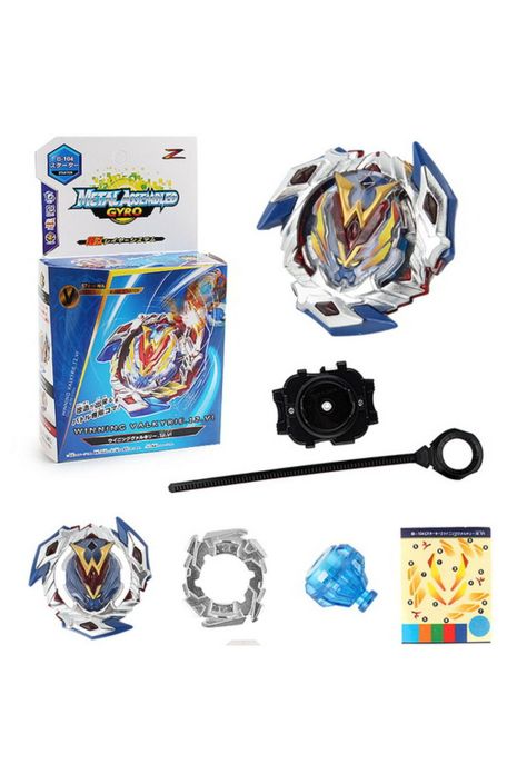Juego Lanzador Trompo Azul-3