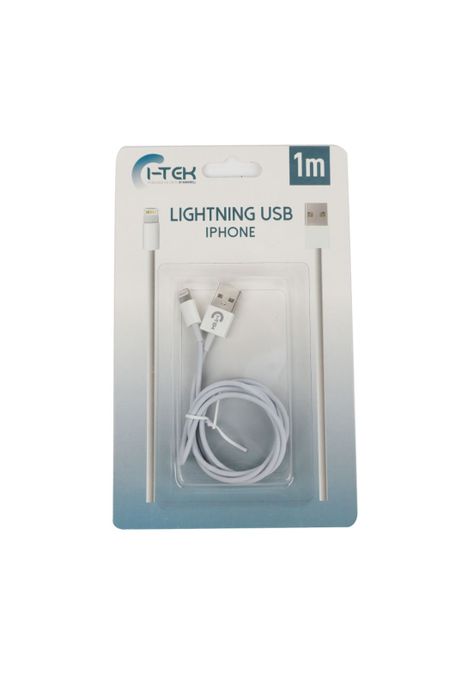 Cable USB a Lightning 1m-0