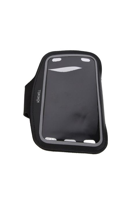 Brazalete Deportivo Funda Porta Celulares Negro-0