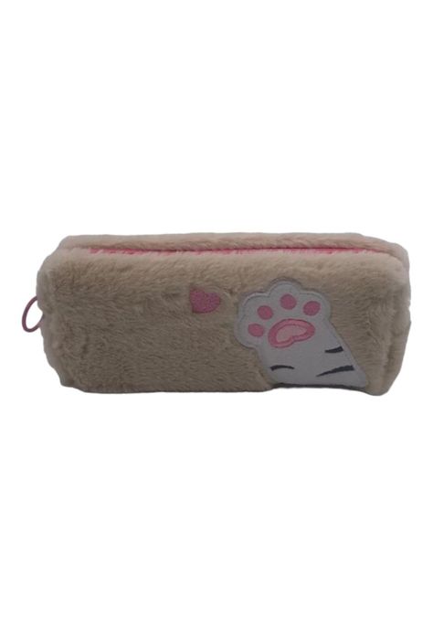 Estuche Crema Diseño Pata de Gato 20*9*4.5cm-0
