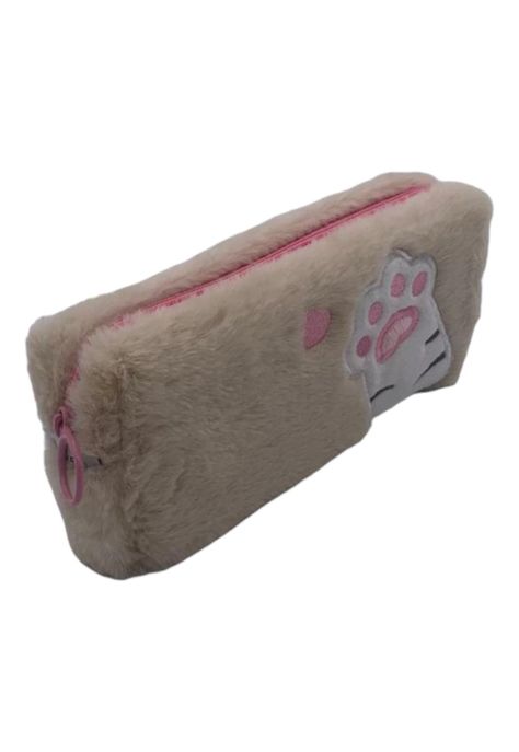 Estuche Crema Diseño Pata de Gato 20*9*4.5cm-1