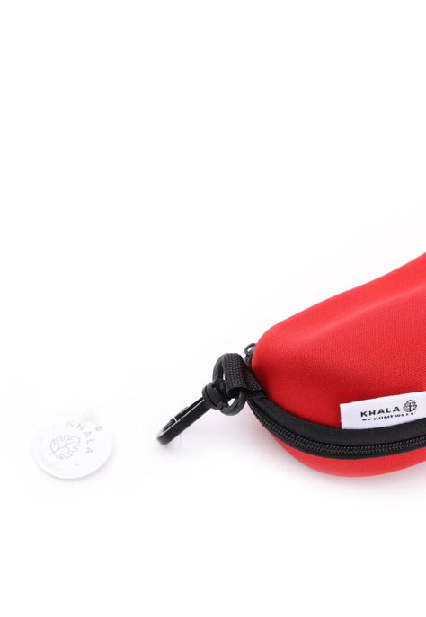 Estuche para lentes Rojo 17*8 cm-1