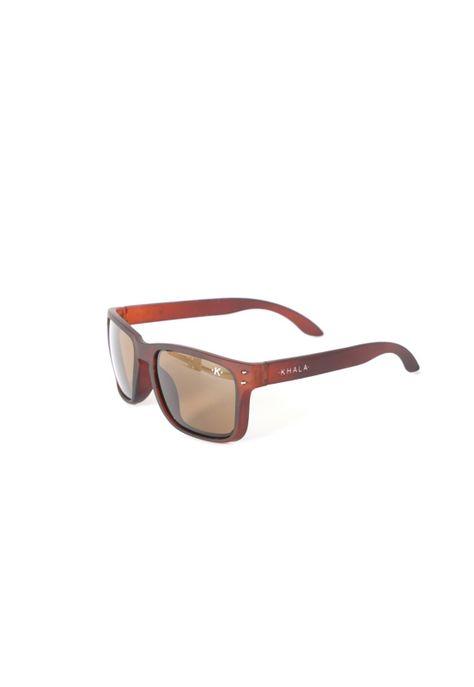 Lentes De Sol Wayfarer Café Oscuro Uv400-0