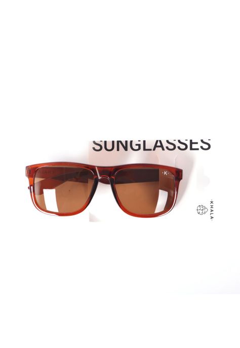 Lentes De Sol Wayfarer Café Uv400-1
