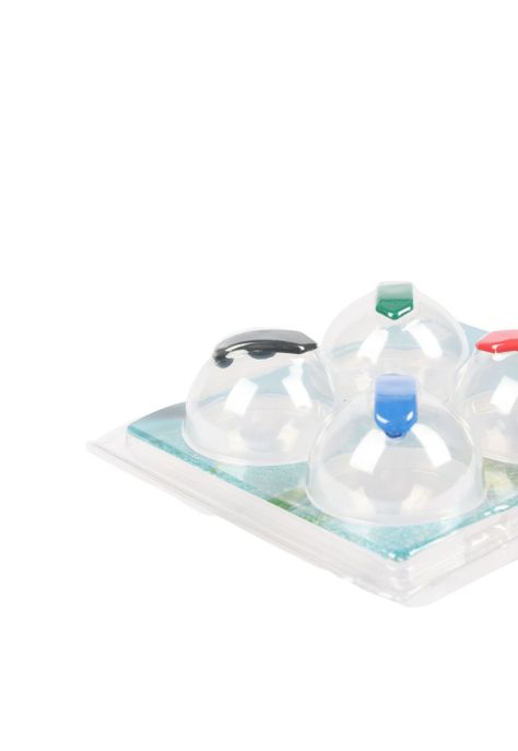 Set 4 moldes hielo redondo + embudo 5.4*6cm-0