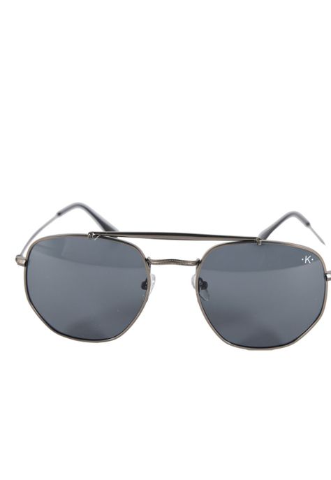 Lentes De Sol Aviador Negro Uv400-2