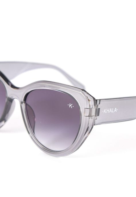 Lentes De Sol Ojo de Gato Negro Gris Uv400-2