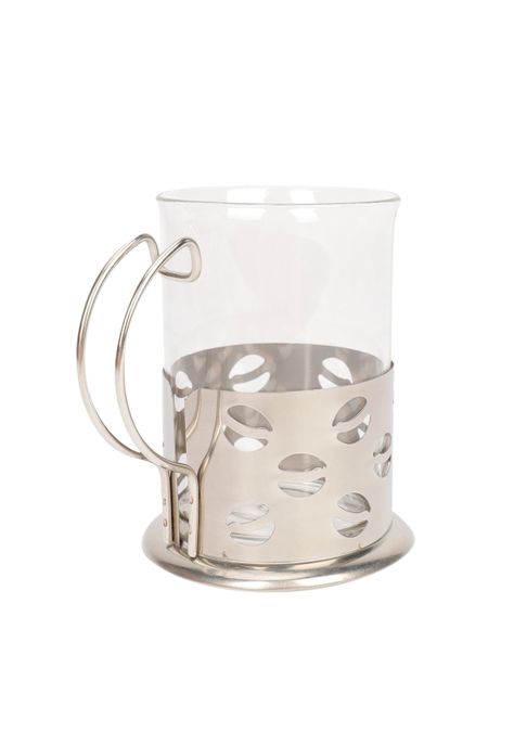 Taza Vidrio con Asa Metal 200ml-1