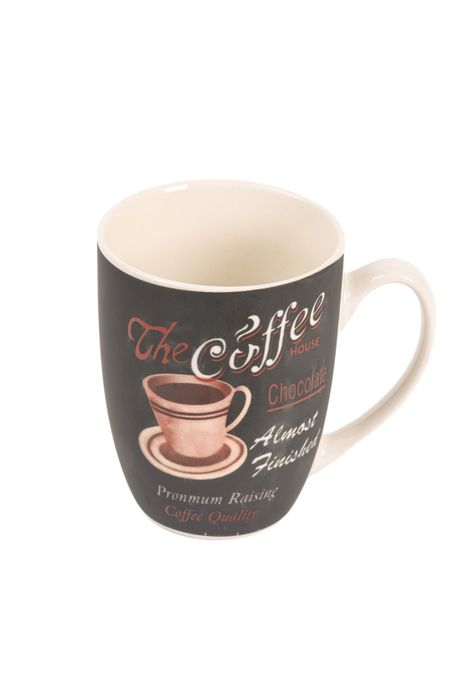 Tazón de Loza Diseño Coffee House 360ml-0