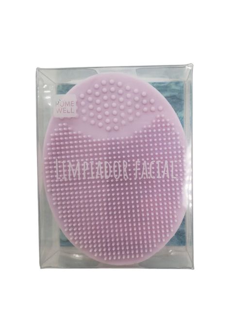 Limpiador Facial Silicona Lila-0