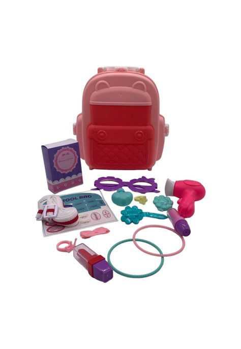 juguete mochila set de peluquería -2