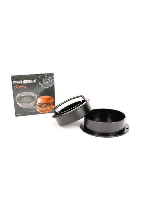 Molde Prensa de Hamburguesas Caseras 12.5x6cm-0