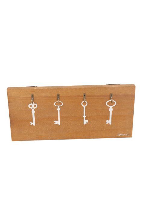 Porta Llaves de Madera 36x16cm-0