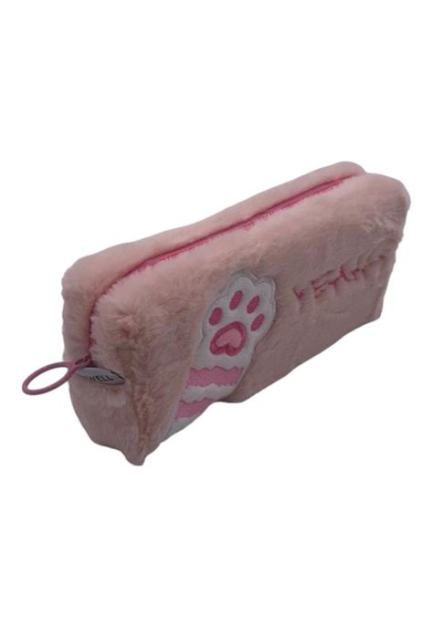 Estuche Rosado Diseño Pata de Gato 20*9*4.5cm-1