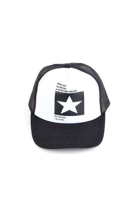 Gorra Jockey Diseño Estrella Blanco 20cm-0