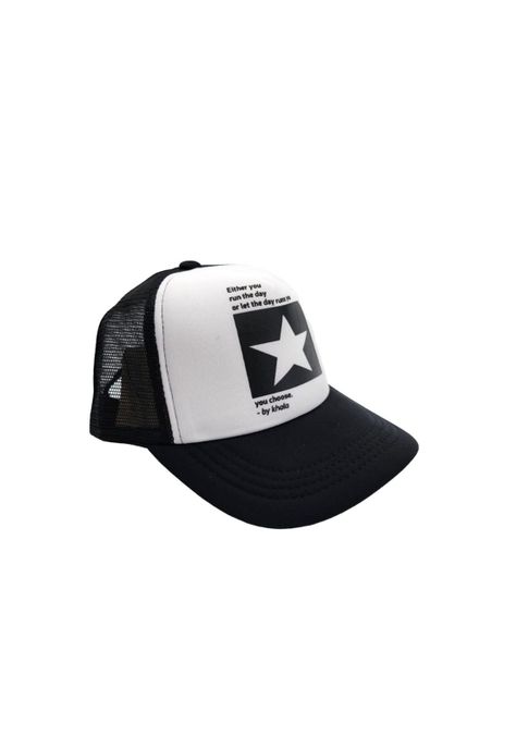 Gorra Jockey Diseño Estrella Blanco 20cm-1