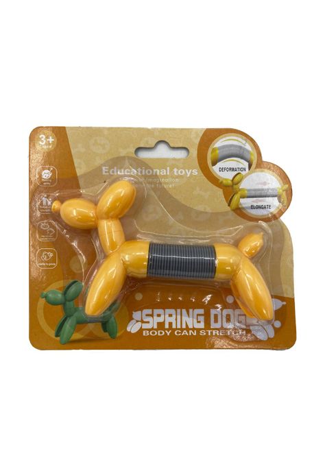 Perro Resorte Amarillo-0