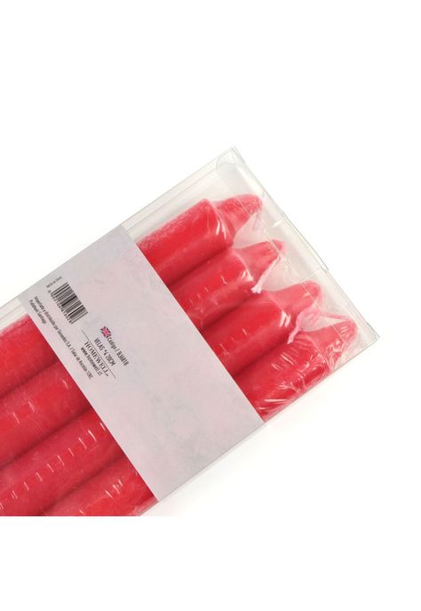 Vela Roja 20Cm (4u)-1