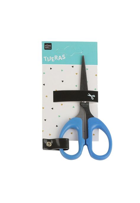 Tijeras de Oficina Azul 13.7cm-0