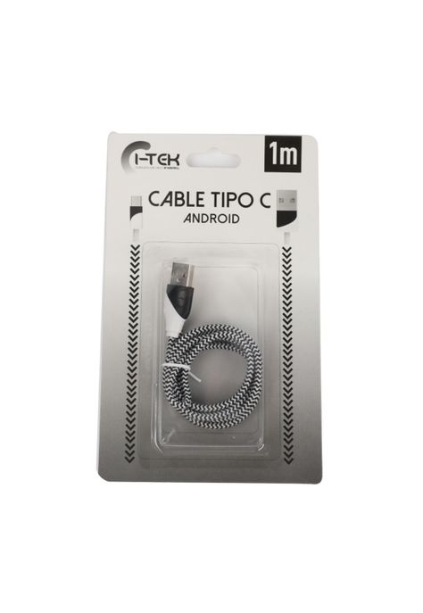 Cable Trenzado USB a Tipo C Android 1m-0