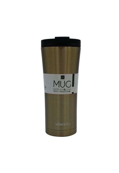 Mug Dorado Acero Inoxidable 500ml-0