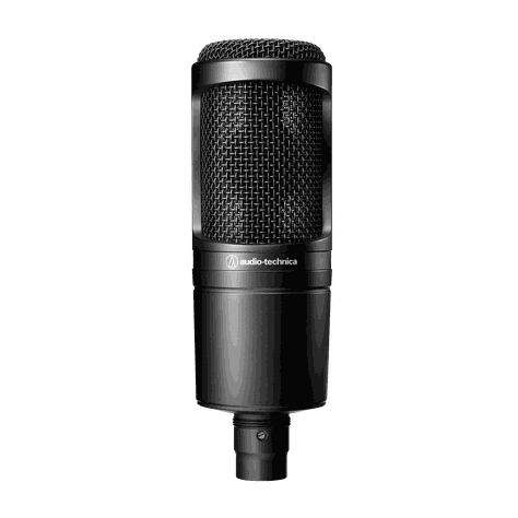 Micrófono condensador cardioide AT2020 - Audio-Technica-0