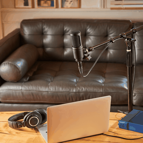 Micrófono condensador cardioide AT2020 - Audio-Technica-2