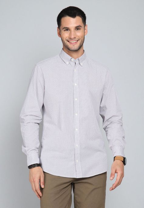 Camisa Cuadros Manga Larga Arrow CM31005CA-0