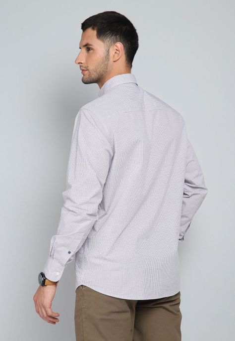 Camisa Cuadros Manga Larga Arrow CM31005CA-1
