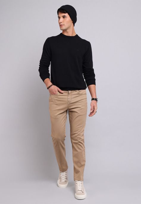 Pantalón 5 Pocket Spandex Arrow PA2798WCM-3