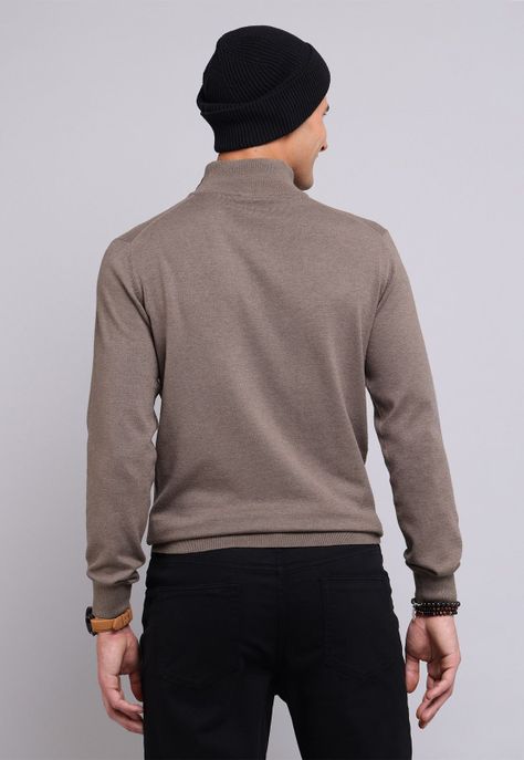 Sweater Zipper button Arrow SW2710WCA-1