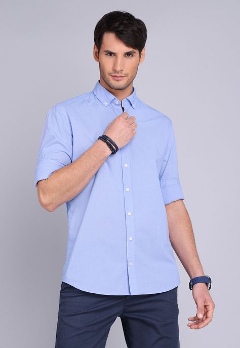Camisa Fantasia Manga Larga Arrow CM3007SCE-0