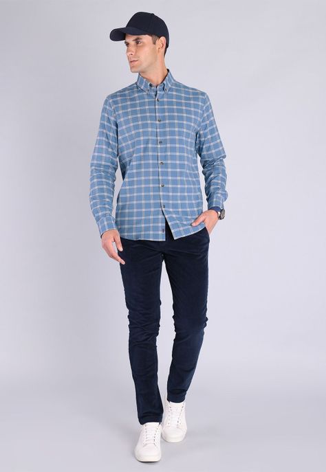 Camisa Escocesa Arrow CM2708WBU-3