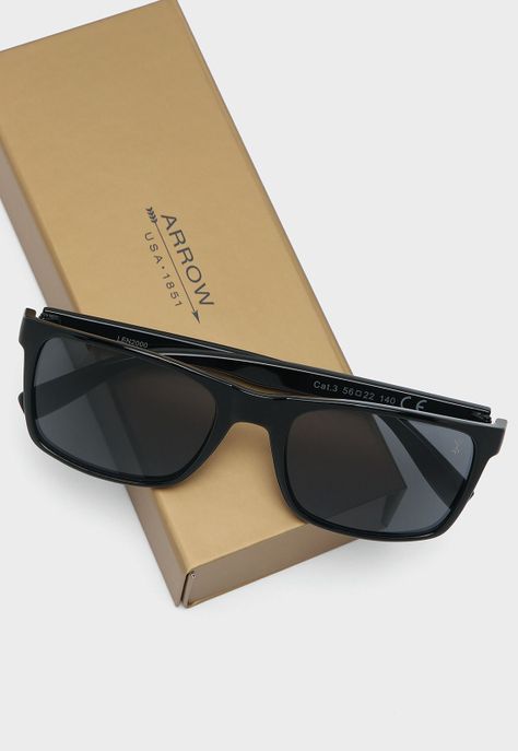Anteojos De Sol Shiny Black Arrow LEN2000NE-4