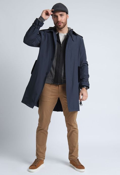 Impermeable Trench Clásico Arrow-5