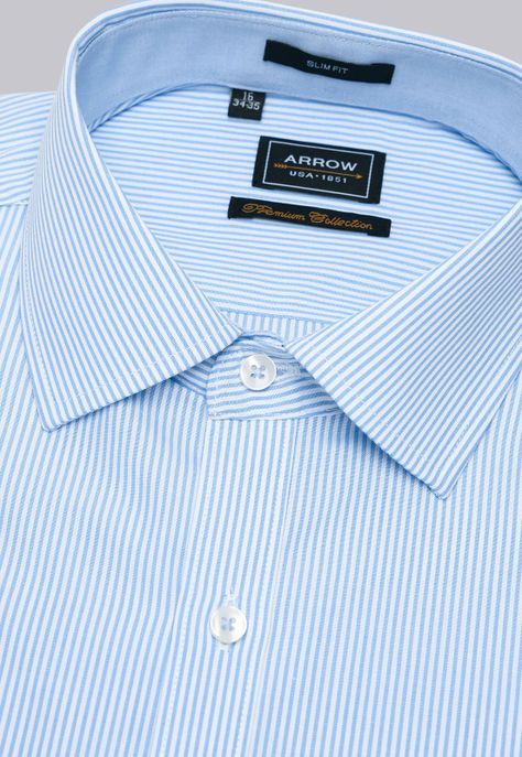 Camisa Formal A Rayas Arrow ARM9053CE-1