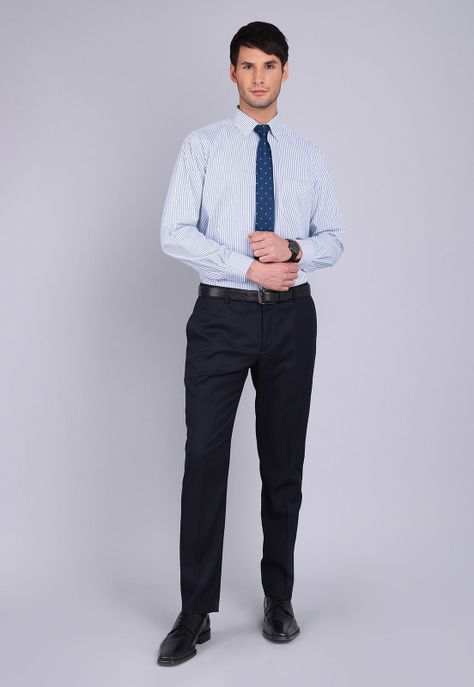 Camisa Formal A Rayas Arrow ARM9051BL-4