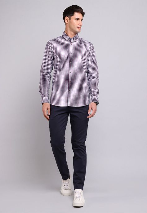 Camisa Cuadros Arrow CM2706WPU-3