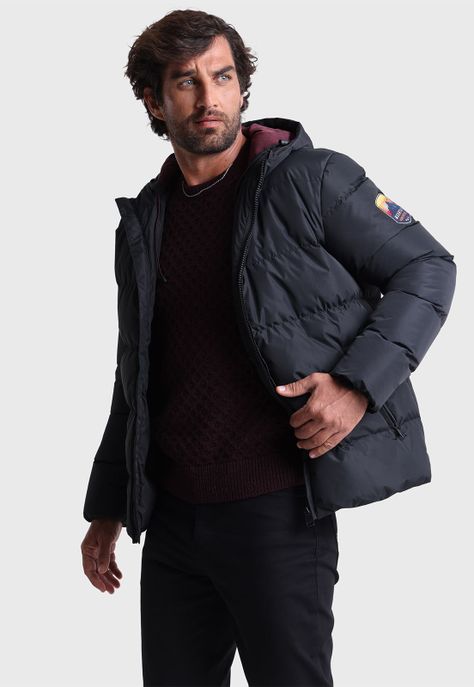 Parka Con Capucha Arrow CA2507RNE-0