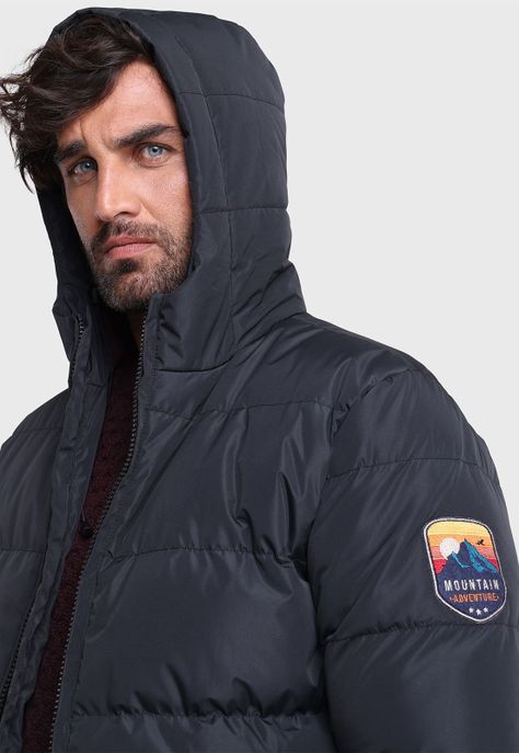 Parka Con Capucha Arrow CA2507RNE-2