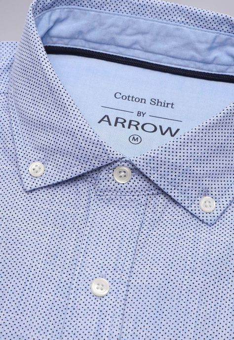 Camisa Fantasia Print Manga Larga Arrow CM3010SCE-5