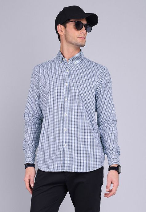 Camisa Oxford Rayas Manga Larga Arrow CM3012SAZ-0