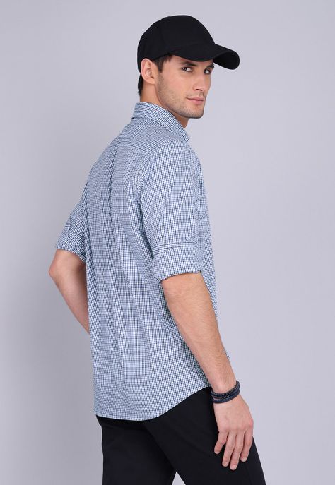 Camisa Oxford Rayas Manga Larga Arrow CM3012SAZ-3