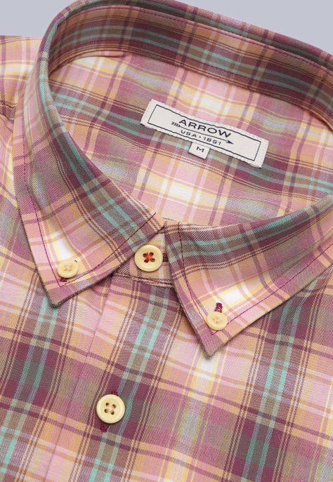 Camisa Escocesa Manga Larga Arrow CM3019SMU-5