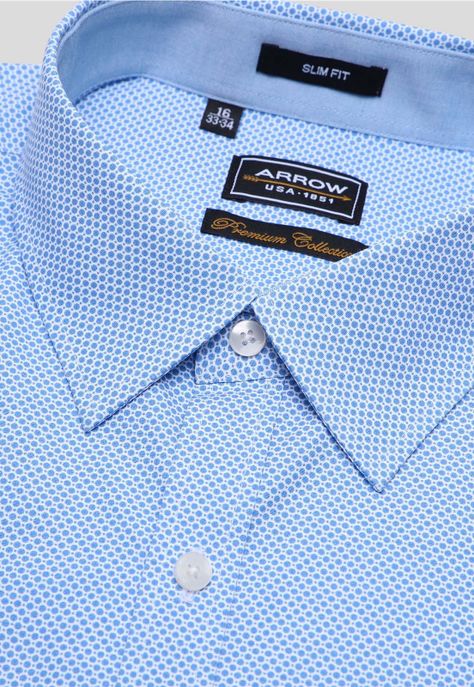 Camisa Formal Spandex Print Arrow ARM8028CE-1